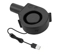 Soffiatore leggero alimentato USB 5V per barbecue e campeggio ventilatore quadra