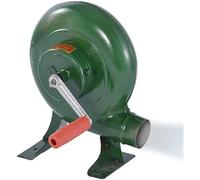 Soffiatore manuale a manovella con ingranaggi in ferro per cucinare all'aperto e gestire il fuoco