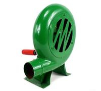 Soffiatore manuale a manovella per stufe esterne, caminetti e campeggio, con struttura in ferro e flusso d'aria efficiente per accelerare la combustione e il controllo della fiamma (200 W)