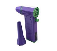 Soffiatore per auto, Mini Turbo Soffiatore Elettrico Con Display Di Potenza, Ventilatore Turbo A Getto Portatile, Aspiratore Di Polvere, Potente Ventilatore Da Condotto Ad Alta Velocità ,Alta potenza