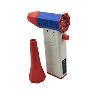 Soffiatore per auto, Mini Turbo Soffiatore Elettrico Con Display Di Potenza, Ventilatore Turbo A Getto Portatile, Aspiratore Di Polvere, Potente Ventilatore Da Condotto Ad Alta Velocità ,Alta potenza