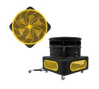 Soffiatore per ballerina di bambole, 750 W, soffiatore d'aria per bambole gonfiabili, 2800 rpm, ventilatore radiale elettrico, per famiglia, aziende, compleanni, feste (nero)