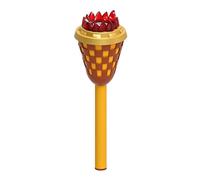 Soffiatore Per Bolle - Rosso/Blu, Torcia Portatile Automatica Sottotitolo: Divertente Macchina Per Bolle Con Luce, Oltre 2000 Al Minuto, Funzionamento A Batteria, 6 LED | Bambini, Bambini,