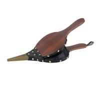 Soffiatore per camino a soffietto a legna 16" x 7" aria chiara marrone scuro ...