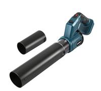 Soffiatore per foglie a batteria Makita da 18 V, soffiatore elettrico con motore senza spazzole e manico rotante a 180 gradi, 3 marce fino a 42 m/s, flusso d'aria 510 m³/h, per la cura del prato