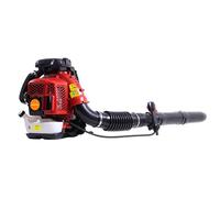 Soffiatore per foglie a gas, 80 cc, a 2 tempi, con 900 CFM, serbatoio da 2,3 l, grande volume d'aria e design ergonomico alimentato a gas, soffiatore da giardino per la pulizia delle strade urbane che