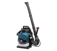 Soffiatore per Foglie a Scoppio a Zaino, 4 Tempi 75,6 cc Soffiatore a Scoppio, Soffiatore Foglie Velocità Regolabile 14,1m ³/sec, Aspirafoglie a Benzina Carta Filtro Dell'Aria, Silenziatore