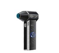 Soffiatore per foglie, Mini ventilatore Turbojet aggiornato, spolverino elettrico con 4 velocità regolabili, del vento di 180.000 giri/min