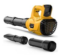 Soffiatore per foglie senza fili per Dewalt 20 V max alimentato a batteria (senza batteria) con 6 modalità di velocità, 500 CFM/150 MPH, soffiatore elettrico leggero ricaricabile per patio, cura del