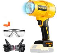 Soffiatore per foglie senza fili per Dewalt batteria da 20 V (senza batteria), 30000 giri/min, soffiatore elettrico portatile, leggero soffiatore per foglie alimentato a batteria, per la pulizia del