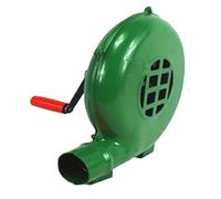 Soffiatore per Forgia da Fabbro, Accendifuoco, accendifiamma, pala del ventilatore in metallo, soffiatore d'aria for cucinare con manovella(300W)