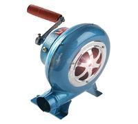 Soffiatore per Forgia da Fabbro, Pala del ventilatore in metallo, soffiatore manuale for barbecue con manovella, aria di cottura portatile for borraccia(80W)