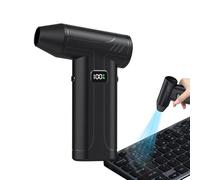 Soffiatore Per Polvere - Potente Pulitore Da 100.000 Giri/min, Ventilatore A Turbina Portatile Pulitore Per Polvere A Violento Con Luce | Palmare Grande. Ventilatore Per Garage, Casa, Campeggio,