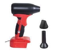 Soffiatore portatile compatto per foglie per batteria da 18-20 V con controllo a 4 velocità, piccolo ventilatore violento per asciugare e spolverare foglie portatili