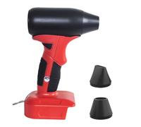Soffiatore portatile compatto per foglie per batteria da 18-20 V con controllo a 4 velocità, piccolo ventilatore violento per asciugare e spolverare