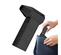 Soffiatore portatile per barbecue, batteria ricaricabile da 3000 mAh, con flusso d'aria potente, estrattore di polvere ad aria, soffiatore per neve per pulizia e campeggio con aria potente e neve