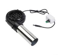 Soffiatore portatile regolabile per barbecue, alimentato tramite USB, per un'efficiente accensione del fuoco a legna in griglie, camini, bracieri e stufe all'aperto (regolabile)