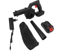 Soffiatore Portatile Ricaricabile 2 in 1 con Batteria al Litio per Aria Compressa e Aspirazione Leggero per Pulizia Casa, Scrivania Ufficio, Viaggi