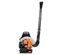 Soffiatore professionale da giardino a benzina, 63 cc, ad alta potenza, 2,7 kW, con serbatoio carburante da 1,8 l, per la cura del prato, la pulizia delle foglie e la rimozione della neve, avvio