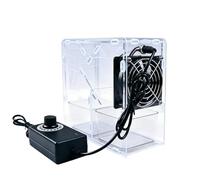 Soffiatore Sementi - Separatore | Pulitore elettrico semi Ucceĺli con 2 contenitori, velocità regolabile, Aiutò pulizia per pappagalli parrocchetti fringuelli, pratico e smontabile, 110V-220V.