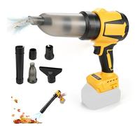Soffiatore senza fili compatibile con batterie Dewalt da 18 V, mini ventilatore da 38.000 giri/min, motore brushless, controllo della velocità variabile, soffiatore portatile leggero per computer
