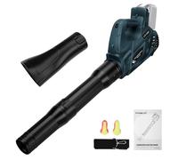 Soffiatore senza fili compatibile con sistema Bosch Professional da 18 V | Per GBA/CORE/ProCORE/AMP Share 18 V, 6 velocità, soffiatore elettrico senza spazzole, per la cura del prato, il giardino