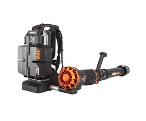 Soffiatore spalleggiato a batteria WORX NITRO WG572E 80V litio POTENTISSIMO