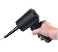 Soffiatore Turbo, Aspiratore di polvere elettrico, soffiatore di polvere portatile, aspiratore di polvere multifunzionale, doppio uso for auto e casa, uso quotidiano, senza fili per la pulizia di auto