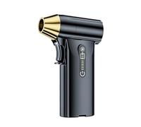 Soffiatore Turbo, Aspiratore Di Polvere, Potente Ventilatore Turbo Jet Portatile, Soffiatore Ricaricabile per la pulizia di auto/tastiere/casa(Black)
