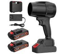 Soffiatore Turbo per Auto, Soffiatori D'Aria da 500W Compatibili con Batteria da 21V, Mini Soffiatore Turbo Portatile per Auto, Divano, Campeggio, Officina