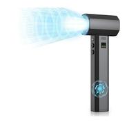 Soffiatore Turbo, Potente Soffiatore D'aria Turbo, Soffiatore For Foglie/neve, Aspiratore Di Polvere Super Potente, Illuminazione A LED, Aspiratore Di Polvere Ad Aria Compressa per la pulizia di auto/