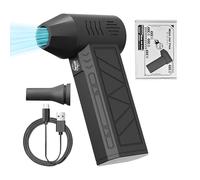 Soffiatore Turbo,Soffiatore Elettrico a Ventola Turbo per Aria | Macchina Manuale Portatile Asciugatore 3 Velocità Accessori Pulizia Per Tastiera Computer Elettronica