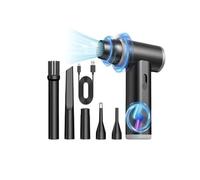 Soffiatore Turbo, Ventilatore A Tto D'aria Elettrico Senza Spazzole Con Display A LED Da 2 Pezzi, Mini Ventilatore For La Rimozione A Polvere, Soffiatore A Tto D'aria Portatile For La Compressione per
