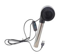 Soffiatore USB multi velocità 14,5 cm condotto per flusso d'aria 5 V Design portatile per cucina all'aperto di avviamento e ventilazione Ventilatore USB con ugello lungo per dissipazione del calore
