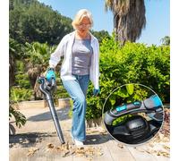 Cecotec Soffiatore di lame a batteria 21 V Airforce 2in1 Multifunction. 3000 W, velocità fino a 300 km/h, volume fino a 800 m³/h, velocità regolabile, leggero, include tubo lungo e tubo largo