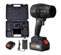 Soffiatrice per foglie senza fili, ventilatore per neve e polvere - portatile con batteria e caricatore per auto giardino prato cortile