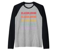 Soffiatura del Vetro Maglia con Maniche Raglan