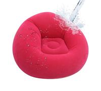 Soffice Divano Gonfiabile, Pouf Gonfiabile Portatile Pieghevole, Lounge Esterno per Glamping Gioco all'Aperto Interni Abbronzatura Sonno Giardino Spiaggia Piscina
