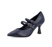 Soffice Sogno Décolleté in pelle con due cinturini e tacco 7 cm