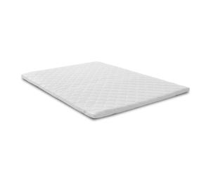 Soffice topper viscoelastico 140 x 200 cm, altezza 6 cm, con effetto memory