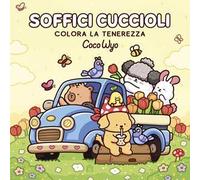 Soffici cuccioli. Libro da colorare per tutte le età (Gli originali Coco Wyo)
