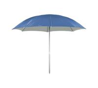 SOFFICIOSO Ombrellone Inclinabile Altezza Regolabile Parasole Spiaggia Mare Tinta Unita Puffy Ombrellone Blu