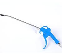 Soffietta ad aria compressa, soffietto compressore lungo 105 mm con ugello 6 mm pistola aria compressa accessorio compressori per una rapida rimozione di trucioli o altri corpi estranei(blu)