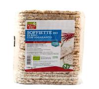 LA FINESTRA SUL CIELO Soffiette di Riso con Amaranto Bio, 130 grammi