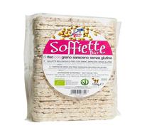 LA FINESTRA SUL CIELO Soffiette di Riso con Grano Saraceno Bio, 130 grammi