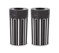 Soffietti forcella in alluminio 10-gauge nero cc 99-13 flt/touring Arlen ness