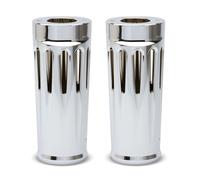 Soffietti forcella in alluminio deep cut +2" cromato 14-UP touring Arlen ness