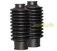 Soffietti forcella neri Ø28mm superiore 39mm inferiore Circuit lunghezza 134mm