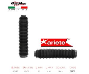 SOFFIETTI NERI Ø 43 Ø 66 FORCELLA MOTOCICLI ARIETE 09950