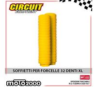 SOFFIETTI PER FORCELLE 32 DENTI XL GIALLO CIRCUIT EQUIPMENT - COD. 507104